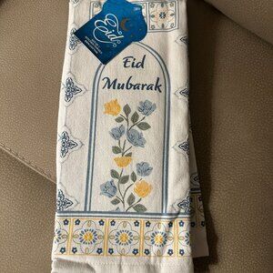 Eid Mubarak Kitchen Towel Set of 2 - NWT